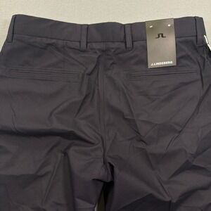NWT J.Lindeberg Reese Light Poly Golf Pants Navy Blue Slim Fit Mens 32x34
